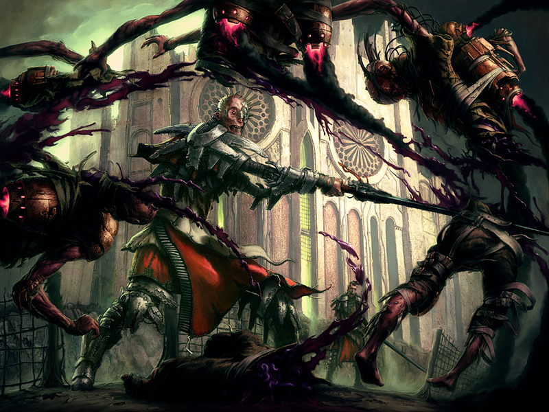 Illustration for article titled Luscious Game Art Makes Robots and Beasts Look Great Together